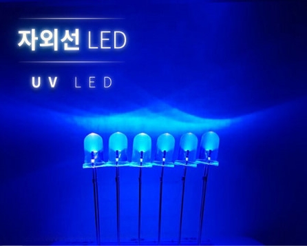 자외선엘이디 uv led 365nm 385nm 395nm 파워 UVLED(정류다이오드 3종 역전류방지(LED보호))